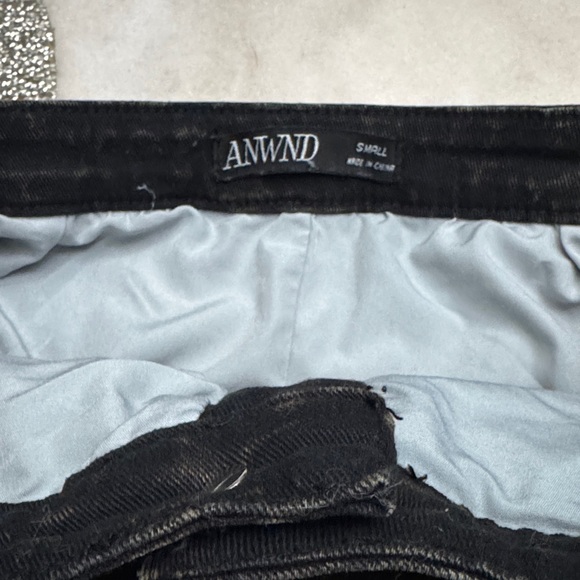 Black grunge skort small - Picture 5 of 10